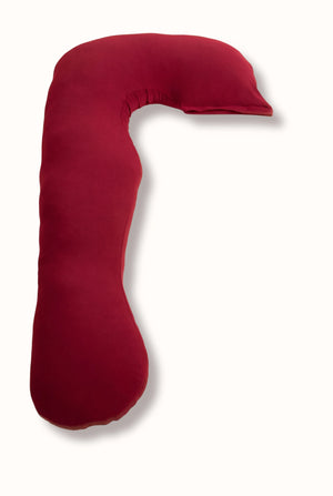 Възглавница за бременни и кърмене 3 в 1 - бордо