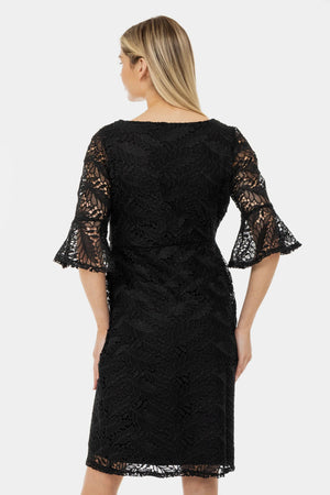 Elegancka koronkowa sukienka ciążowa