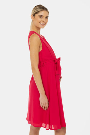 Oficjalna sukienka ciążowa i do karmienia z plisowaniem