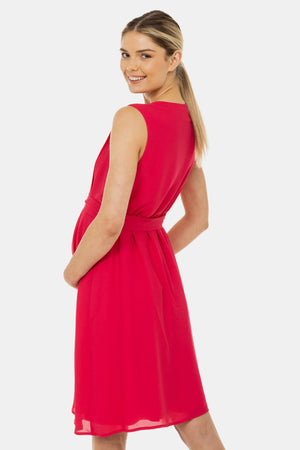 Oficjalna sukienka ciążowa i do karmienia z plisowaniem