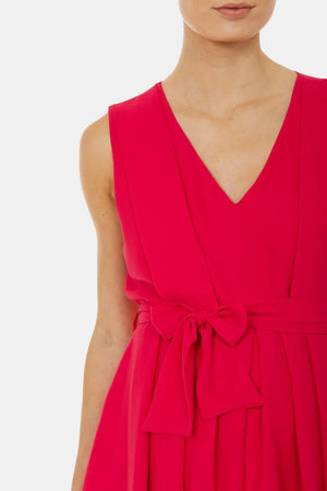 Oficjalna sukienka ciążowa i do karmienia z plisowaniem