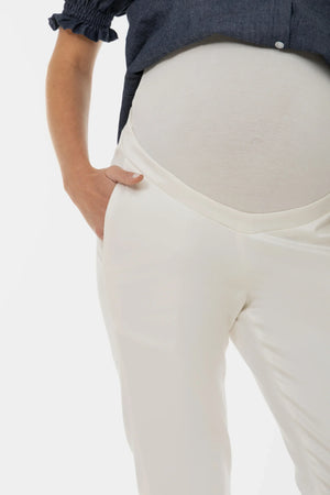 Bawełniane spodnie ciążowe