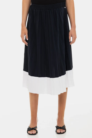 Plisowana spódnica ciążowa