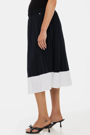 Plisowana spódnica ciążowa