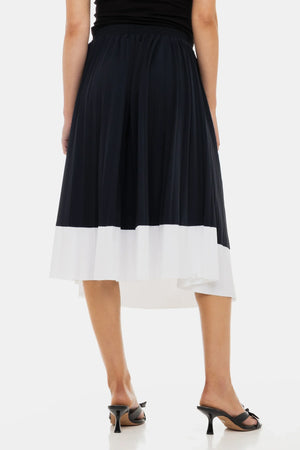 Plisowana spódnica ciążowa