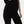 Miękki, podwójny leggins ciążowy – bezszwowy design - czarny