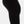 Miękki, podwójny leggins ciążowy – bezszwowy design - czarny