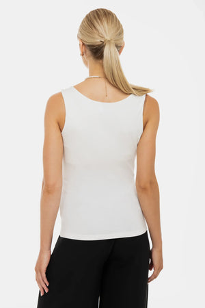 Top ciążowy i do karmienia z drapowanym dekoltem – ecru