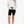Miękki, podwójny leggins ciążowy – bezszwowy design - czarny