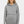 Bawełniany sweatshirt ciążowy i do karmienia z kapturem - szary