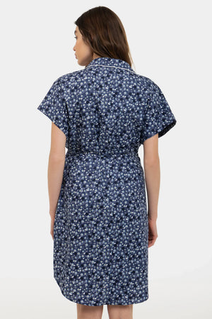 Bawełniana koszula nocna ciążowa i do karmienia