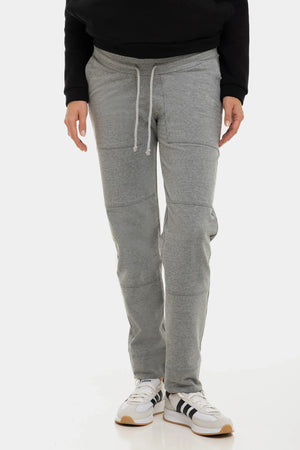 Sportowe spodnie ciążowe – szare