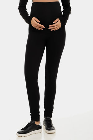 Ocieplane legginsy ciążowe