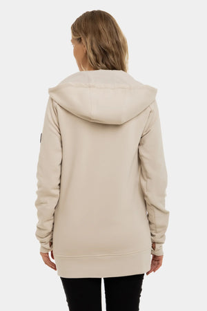 Kurtka 3w1 ciążowa i do noszenia ocieplana - beżowa