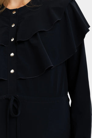 Elegancka sukienka ciążowa i do karmienia z zatrzaskami typu nap