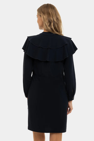 Elegancka sukienka ciążowa i do karmienia z zatrzaskami typu nap