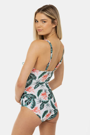 Jednoczęściowy strój kąpielowy ciążowy i do karmienia - Tropical
