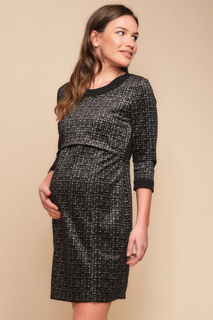 Elegancka sukienka ciążowa i do karmienia