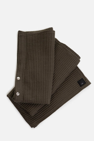 2 w 1 bawełniany szalik do karmienia - khaki