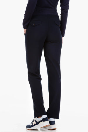 Eleganckie spodnie ciążowe z organicznej bawełny