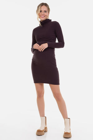 Sukienka ciążowa i do karmienia z polaru