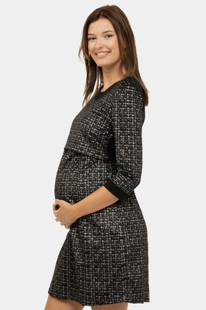 Elegancka sukienka ciążowa i do karmienia