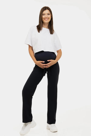 Sportowo-eleganckie spodnie ciążowe