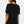 Miękki crop top ciążowy z modalu – czarny