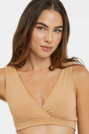 Bawełniany biustonosz ciążowy i do karmienia