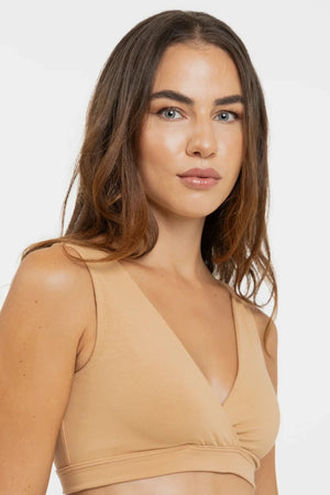 Bawełniany biustonosz ciążowy i do karmienia