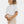 Bawełniany crop top ciążowy – biały