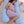 U shaped blue pregnancy pillow