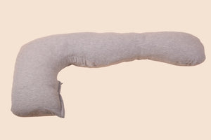 Poduszka ciążowa i do karmienia 3 w 1 – szara