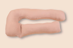 Poduszka ciążowa i do karmienia 3 w 1 – kremowa