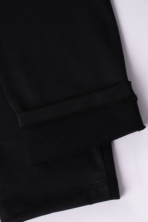 Ciążowe legginsy z elastycznej, meszkowatej dzianiny z organiczną bawełną