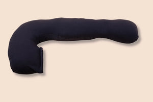 Poduszka ciążowa i do karmienia 3 w 1 – granatowa