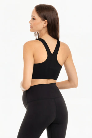 Bawełniany biustonosz sportowy ciążowy