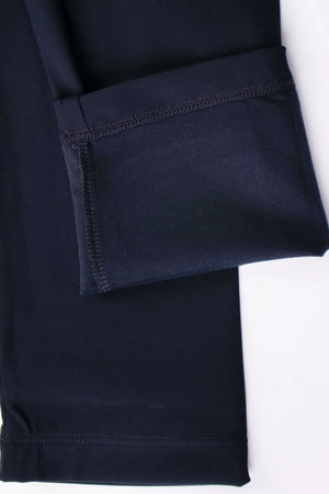 Ciążowe legginsy z elastycznej, meszkowatej dzianiny z organiczną bawełną