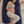 navy organic cotton U shaped pregnancy pillow 