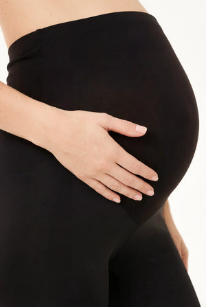 Modelujące legginsy ciążowe z wysokim stanem | 100% nieprześwitujące