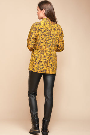 Skórne spodnie ciążowe