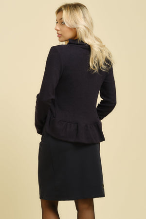 Sukienka ciążowa i do karmienia z swetrem 2 w 1