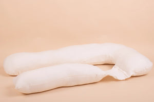 Poduszka ciążowa i do karmienia 3 w 1 – ecru