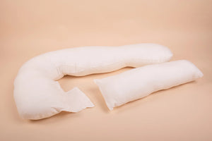 Poduszka ciążowa i do karmienia 3 w 1 – ecru