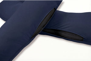 Poduszka ciążowa i do karmienia 3 w 1 – granatowa