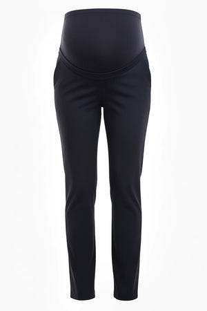 Ciemnoniebieskie spodnie ciążowe